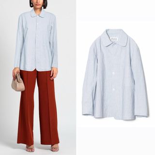 マルタンマルジェラ(Maison Martin Margiela)の【新品タグ付き】マルジェラMaison Margiela  シャツ ブラウス(シャツ/ブラウス(長袖/七分))