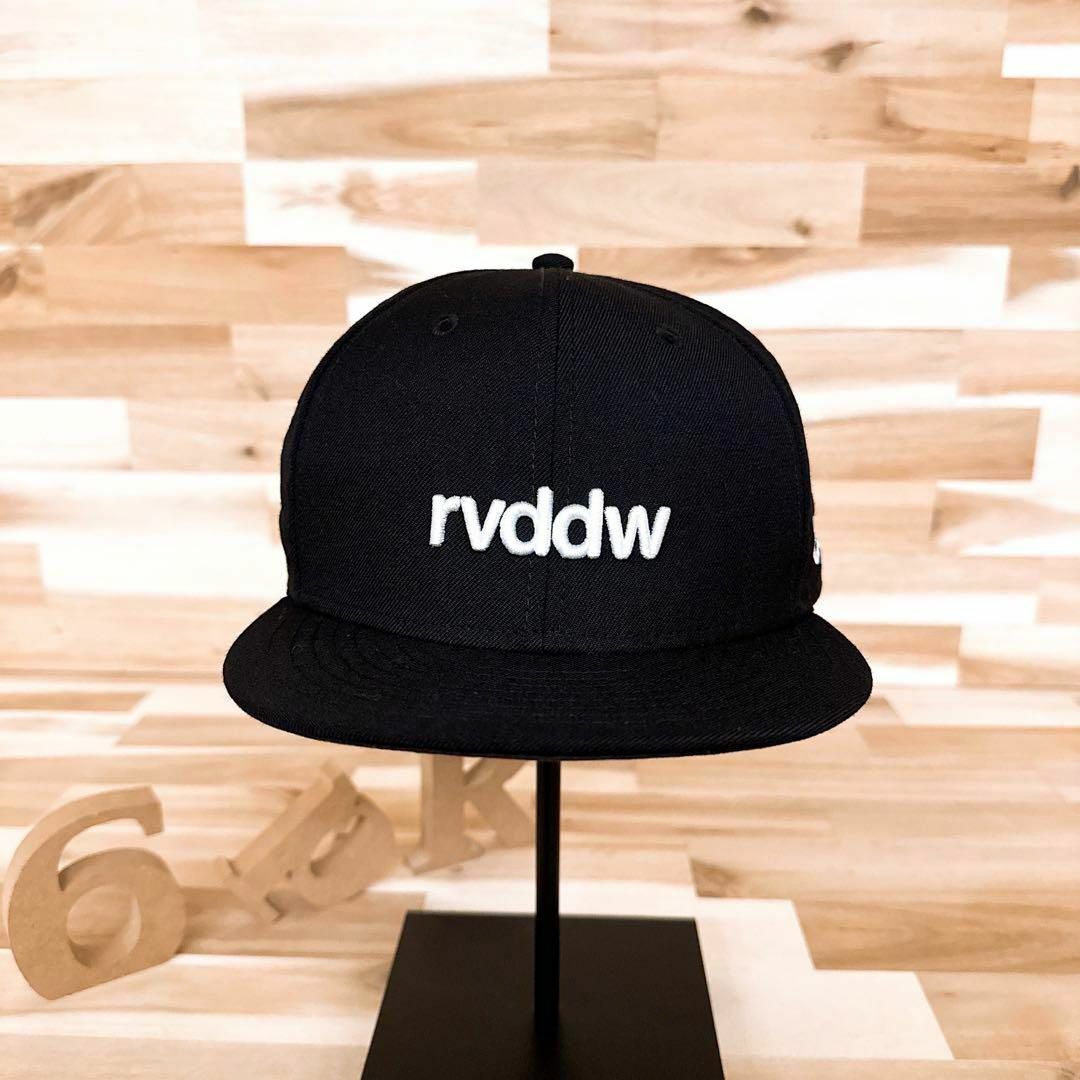 NEW ERA(ニューエラー)のレア【ニューエラ×リバーサル】限定コラボ rvddwロゴ キャップ格闘技 黒×白 メンズの帽子(キャップ)の商品写真