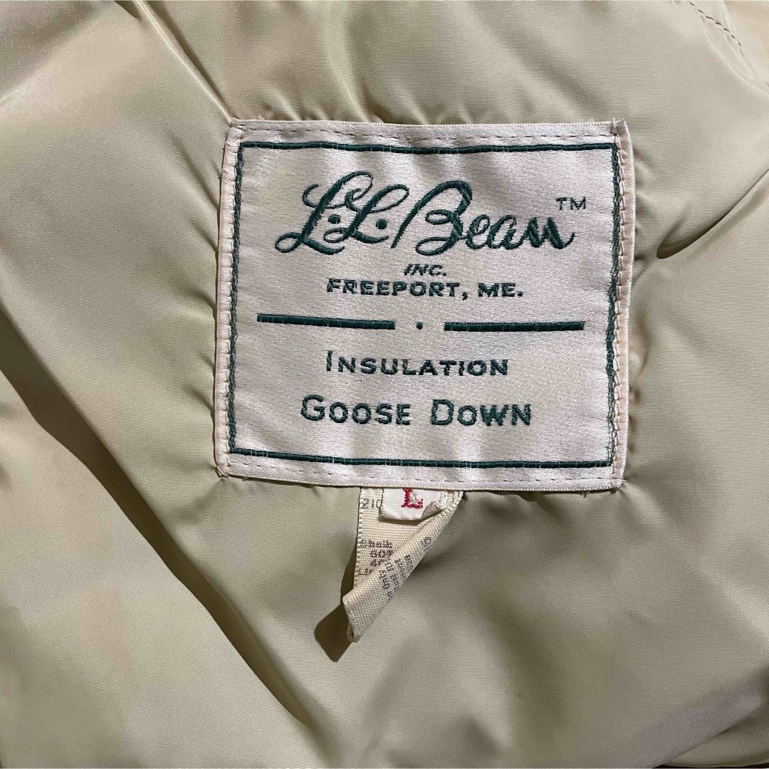 L.L.Bean - 60s 70s L.L.Bean 筆記体 USA製 グースダウン L.L.Bean - 60s 70s L.L.Bean 筆記体 USA製 グースダウン