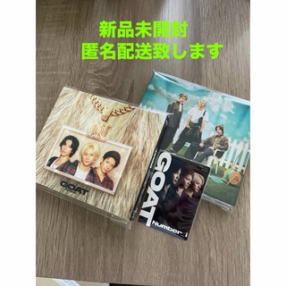 Namber_i GOAT 初回限定A.B   CD特典ステッカー　(ポップス/ロック(邦楽))
