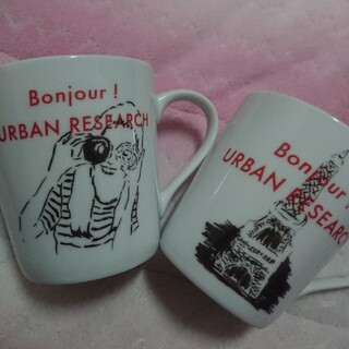 アーバンリサーチ(URBAN RESEARCH)の新品未使用 非売品 アーバンリサーチ マグカップ 2種(マグカップ)