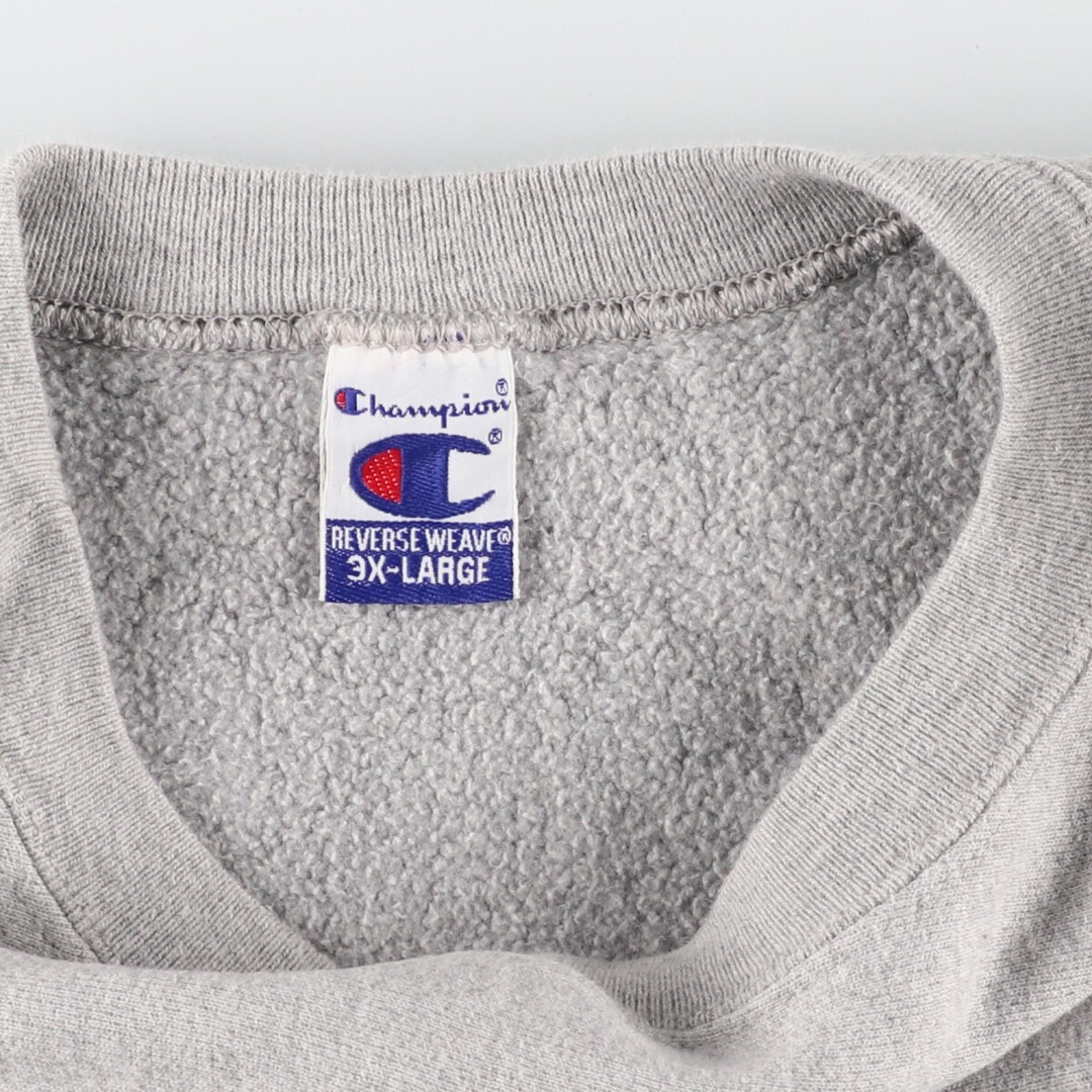 Champion(チャンピオン)の古着 ビッグサイズ 90年代 チャンピオン Champion REVERSE WEAVE リバースウィーブ スウェットシャツ トレーナー メンズXXXL ヴィンテージ /eaa421705 メンズのトップス(スウェット)の商品写真