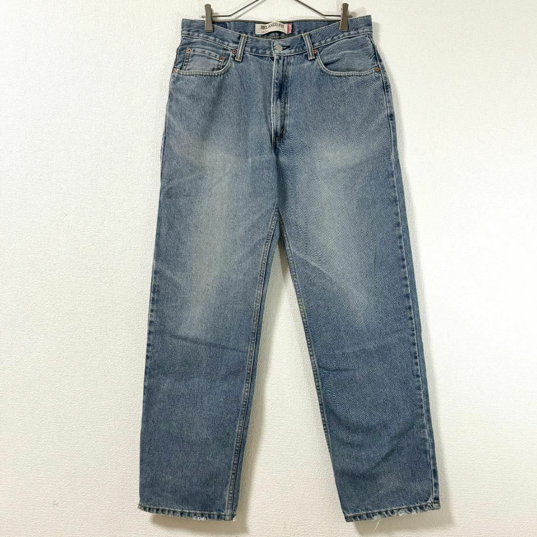 Levi's(リーバイス)のリーバイス550 Levis W34 ブルーデニム 青 ヒゲ パンツ 7917 その他のその他(その他)の商品写真