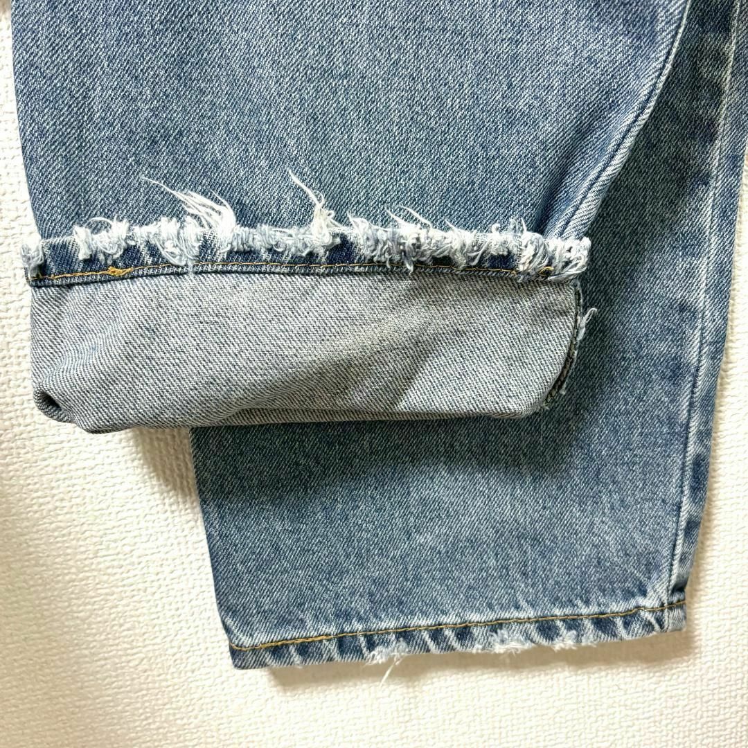 Levi's(リーバイス)のリーバイス550 Levis W34 ブルーデニム 青 ヒゲ パンツ 7917 その他のその他(その他)の商品写真