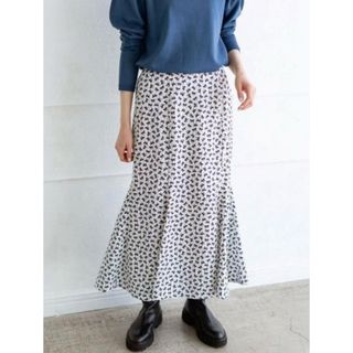 IENA - 【新品】IENA LA BOUCLE フラワープリント ラップスカート◇の