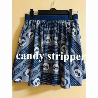 キャンディーストリッパー(Candy Stripper)のcandy stripper パンダのミニフレアスカート(ミニスカート)