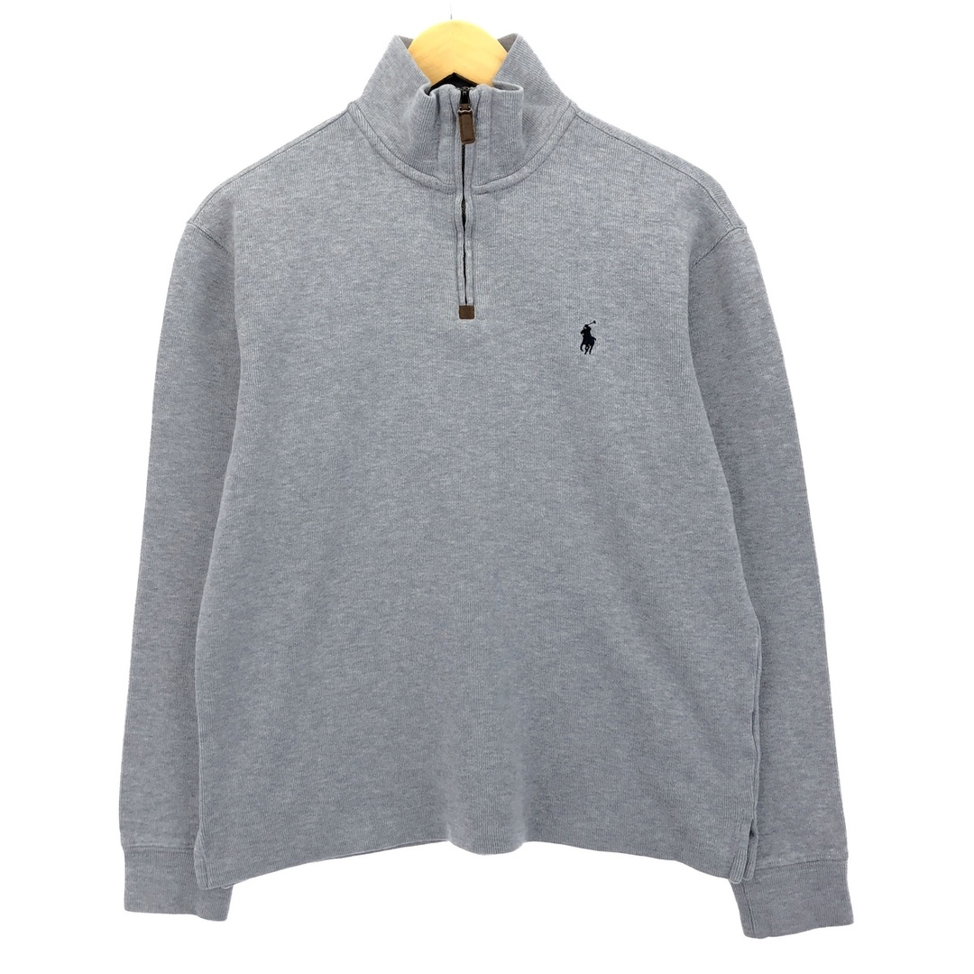 Ralph Lauren(ラルフローレン)の古着 ラルフローレン Ralph Lauren POLO RALPH LAUREN コットンニットハーフジップセーター メンズS /eaa424307 メンズのトップス(ニット/セーター)の商品写真