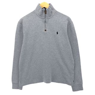 ラルフローレン(Ralph Lauren)の古着 ラルフローレン Ralph Lauren POLO RALPH LAUREN コットンニットハーフジップセーター メンズS /eaa424307(ニット/セーター)