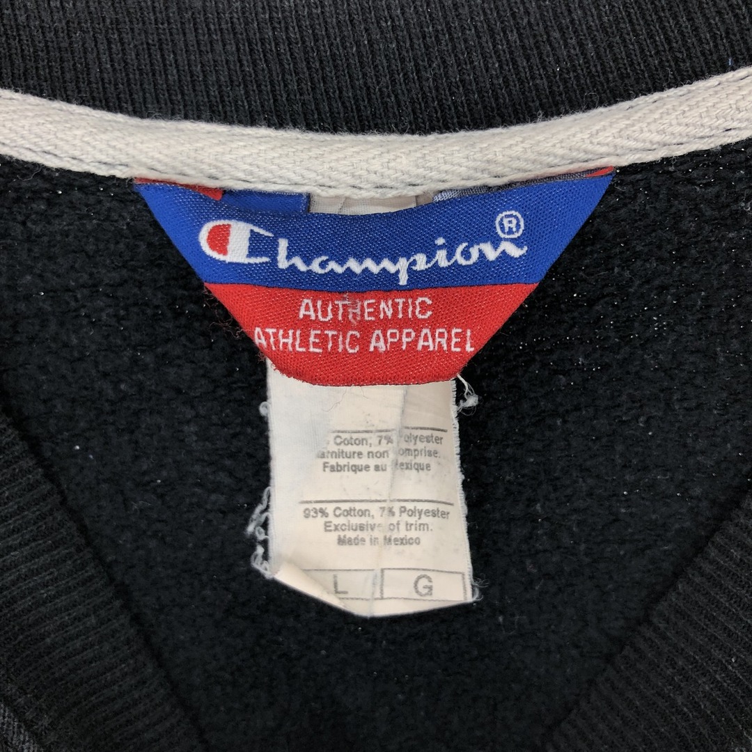 Champion(チャンピオン)の古着 90年代 チャンピオン Champion AUTHENTIC ATHLETIC APPAREL ワンポイントロゴスウェットシャツ トレーナー メンズL ヴィンテージ /eaa413363 メンズのトップス(スウェット)の商品写真