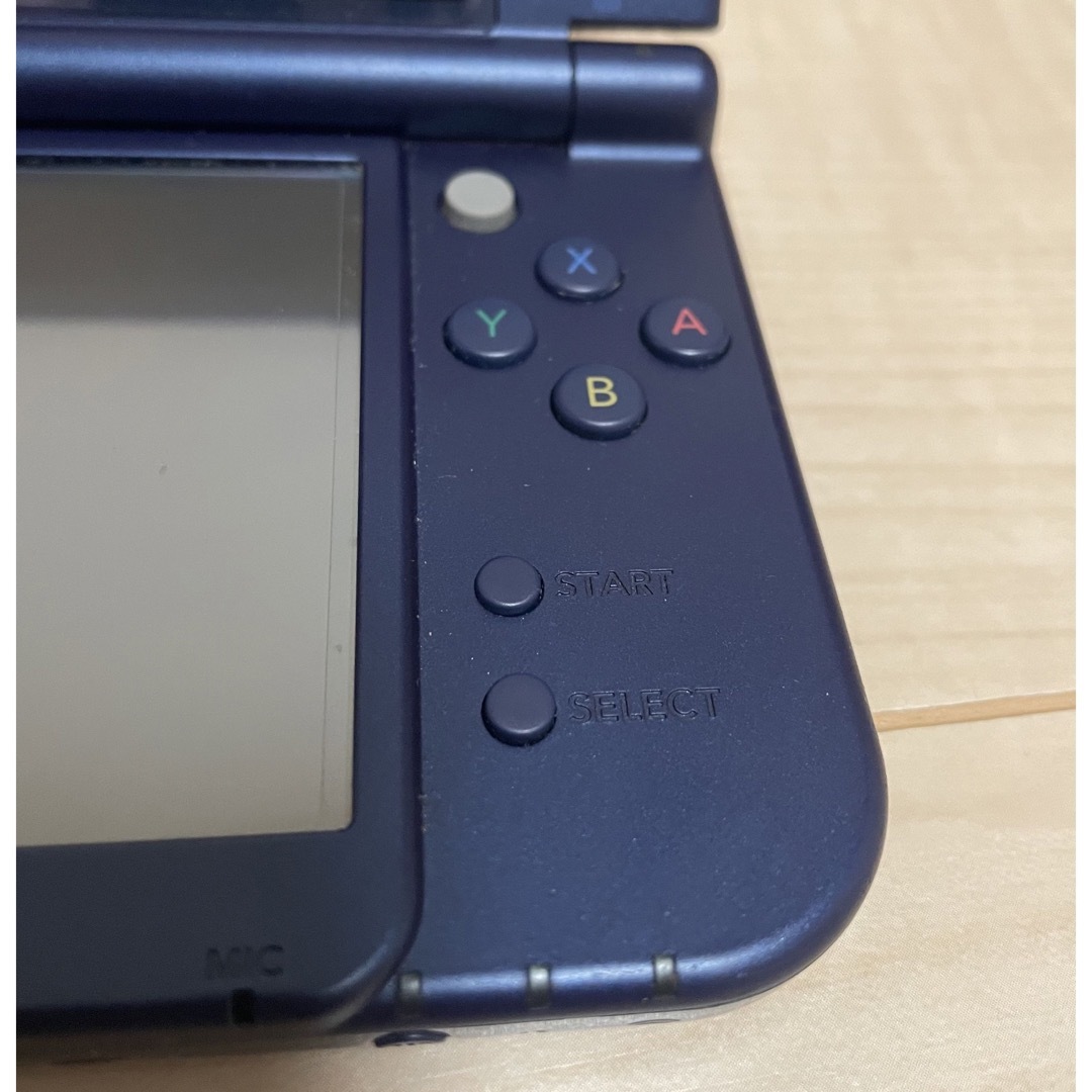 ニンテンドー3DS(ニンテンドー3DS)のnewニンテンドー3DSLL メタリックブルー　ポケモンバンク　ポケムーバー エンタメ/ホビーのゲームソフト/ゲーム機本体(携帯用ゲーム機本体)の商品写真