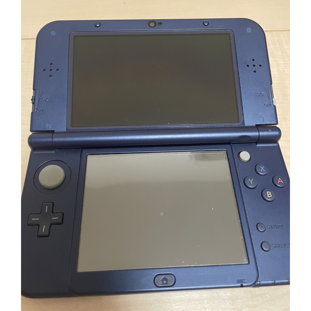 ニンテンドー3DS(ニンテンドー3DS)のnewニンテンドー3DSLL メタリックブルー　ポケモンバンク　ポケムーバー エンタメ/ホビーのゲームソフト/ゲーム機本体(携帯用ゲーム機本体)の商品写真