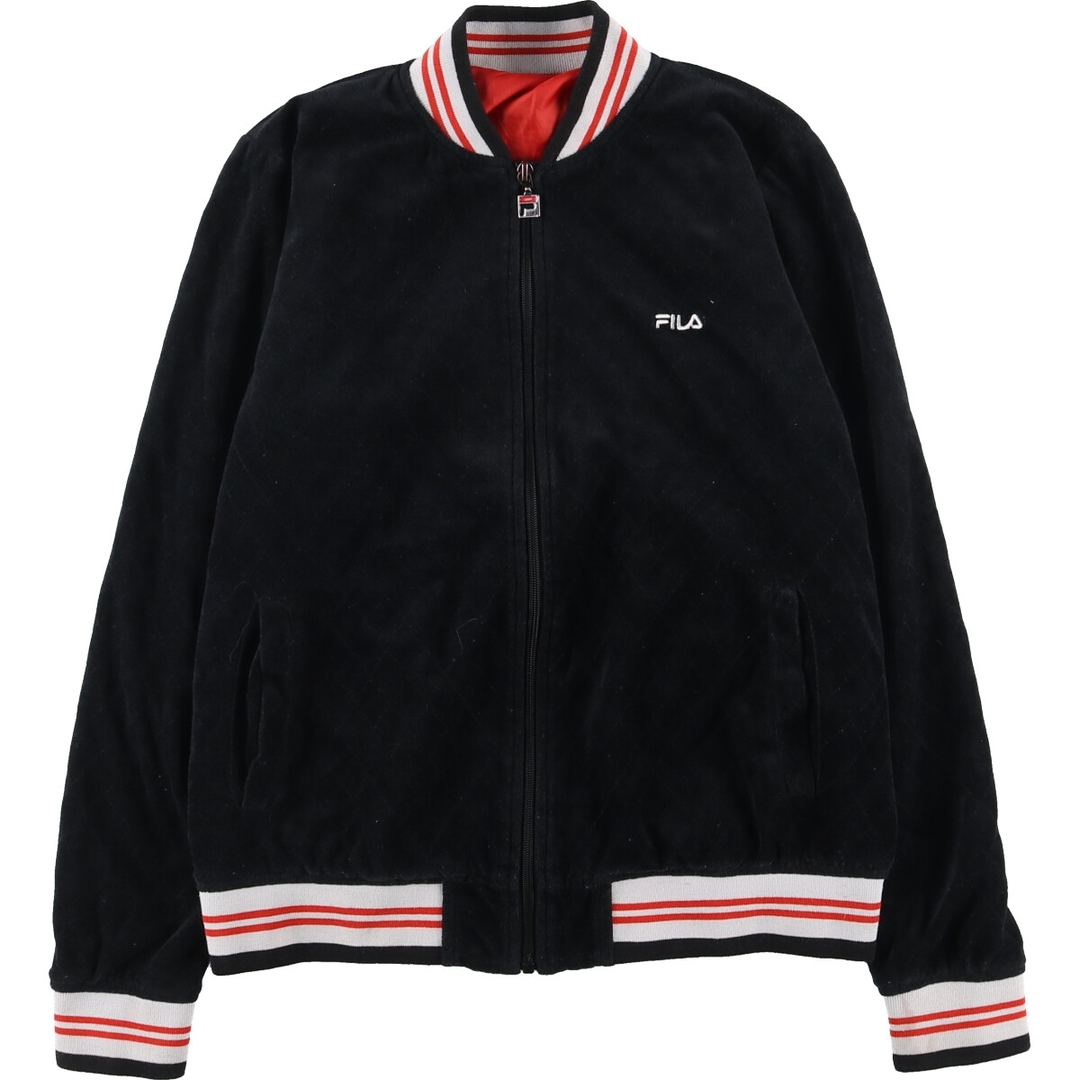 FILA(フィラ)の古着 フィラ FILA ベロアジャージ トラックジャケット レディースM /eaa424322 メンズのジャケット/アウター(その他)の商品写真