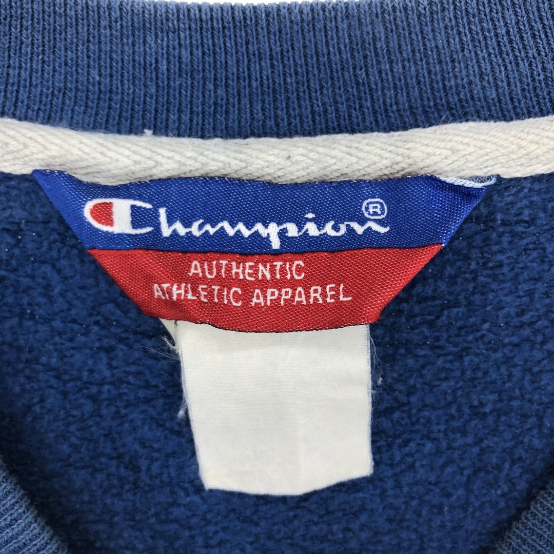 Champion(チャンピオン)の古着 90年代 チャンピオン Champion AUTHENTIC ATHLETIC APPAREL ワンポイントロゴスウェットシャツ トレーナー メンズL ヴィンテージ /eaa413770 メンズのトップス(スウェット)の商品写真