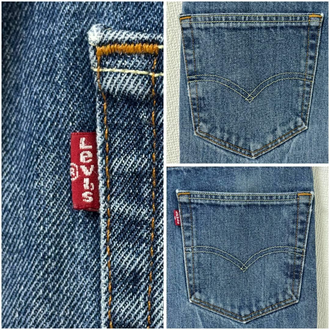 Levi's(リーバイス)のリーバイス550 Levis W34 ダークブルーデニム 青 ヒゲ 7921 その他のその他(その他)の商品写真