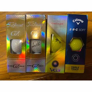 タイトリスト(Titleist)のゴルフボール　3種類　タイトリスト　キャロウェイ(その他)