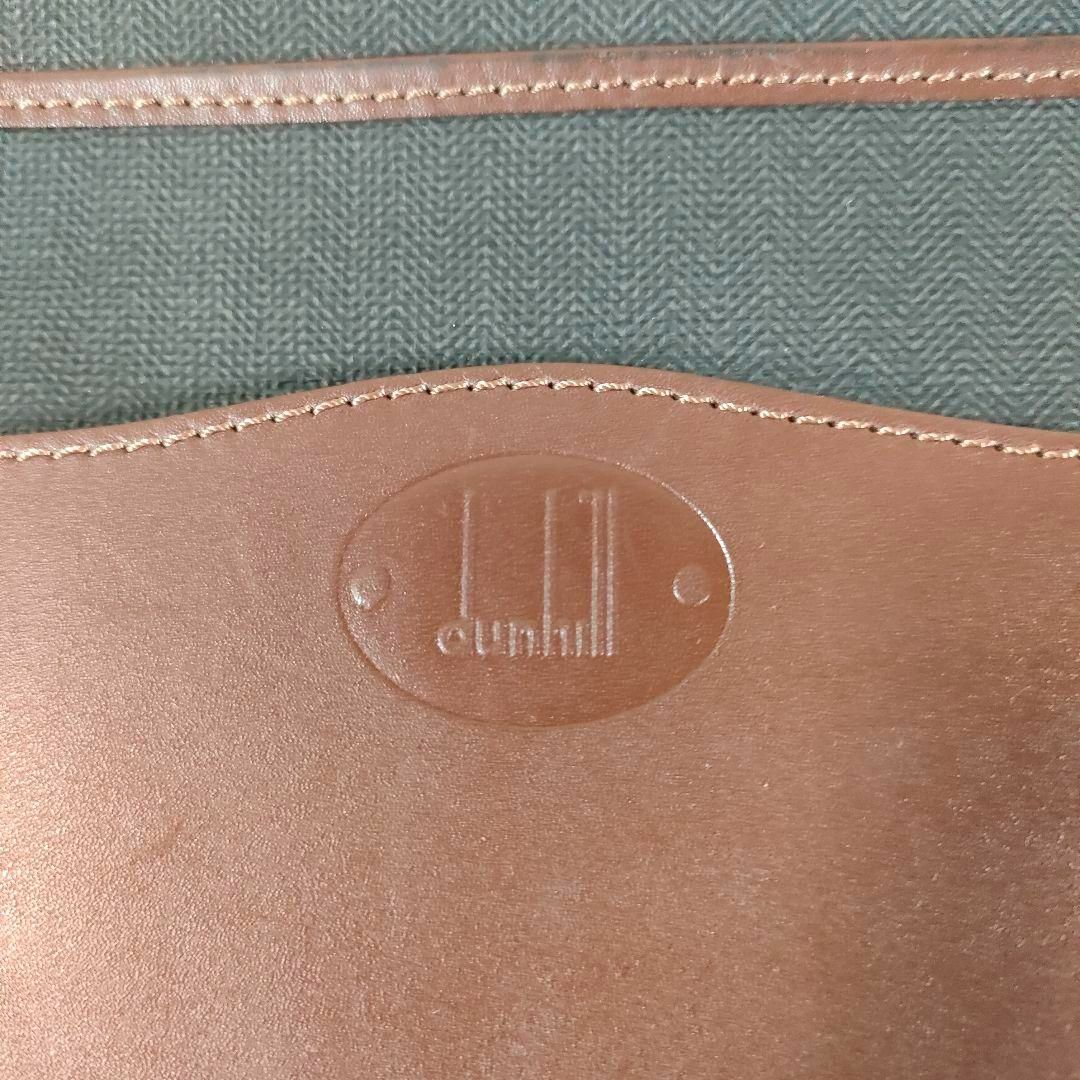 Dunhill(ダンヒル)の極美品 ダンヒル クラッチバッグ PVC×レザー セカンドバッグ メンズ メンズのバッグ(セカンドバッグ/クラッチバッグ)の商品写真