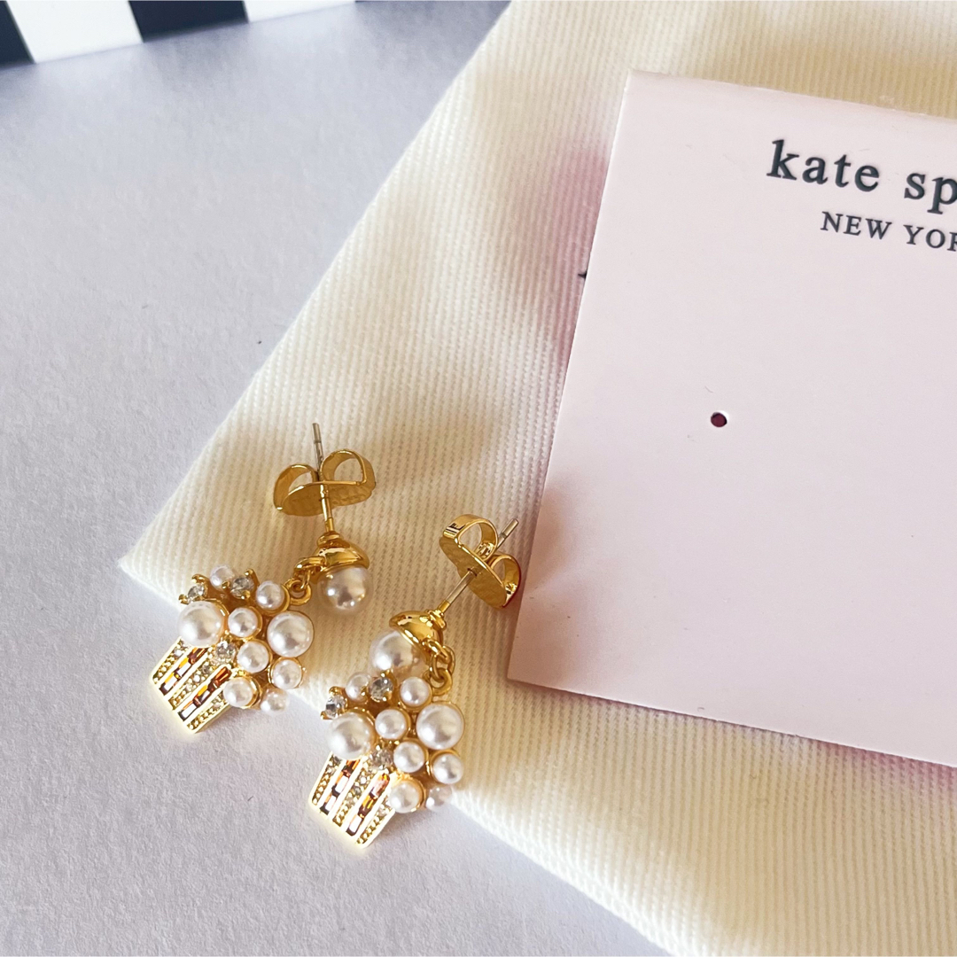 kate spade new york(ケイトスペードニューヨーク)のケイトスペース♡ ポップコーン ピアス レディースのアクセサリー(ピアス)の商品写真