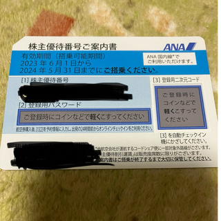 ANA(全日本空輸) - ANA株主優待券　クーポン使えます！