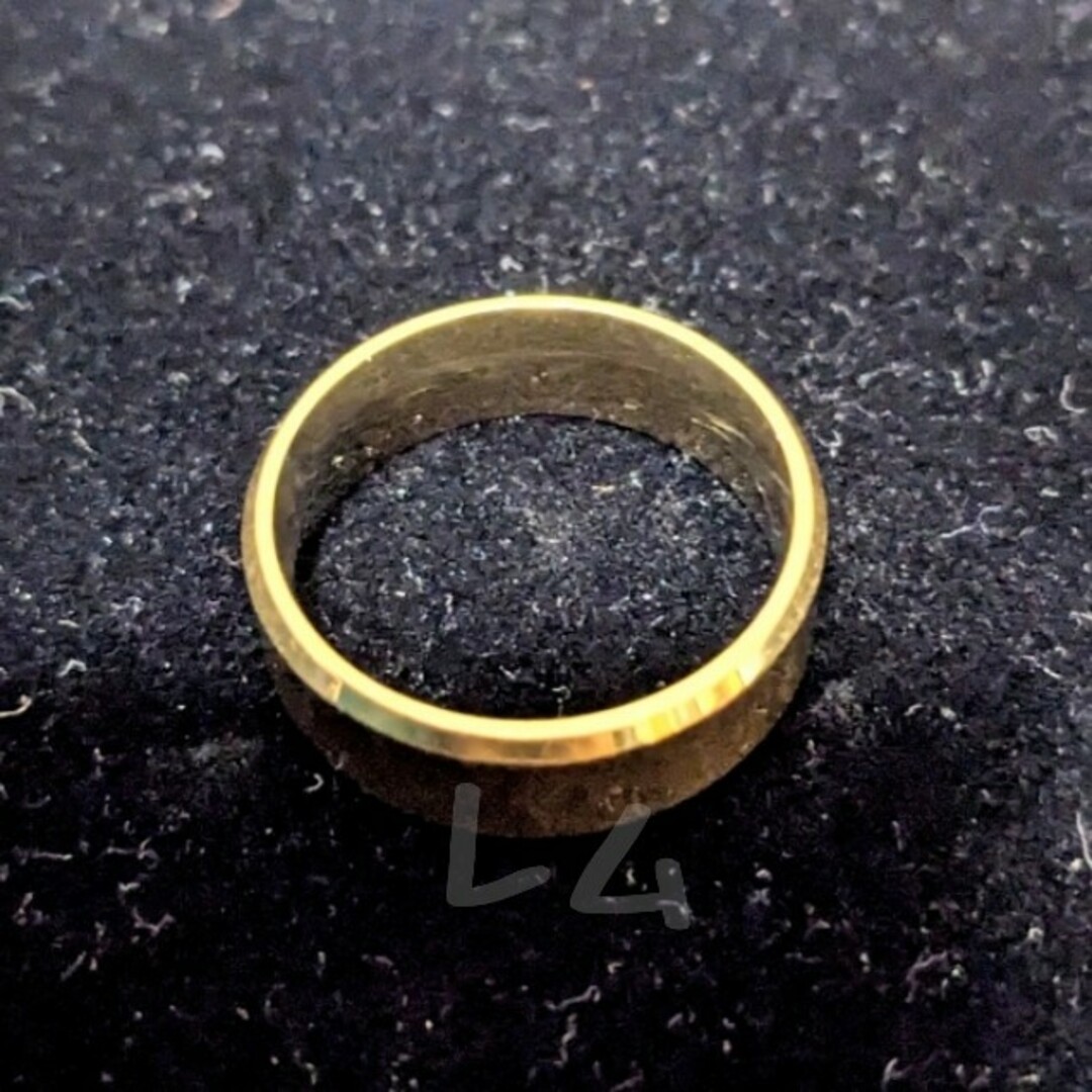 11～25号　ゴールド　金色 メンズリング 指輪 メンズのアクセサリー(リング(指輪))の商品写真