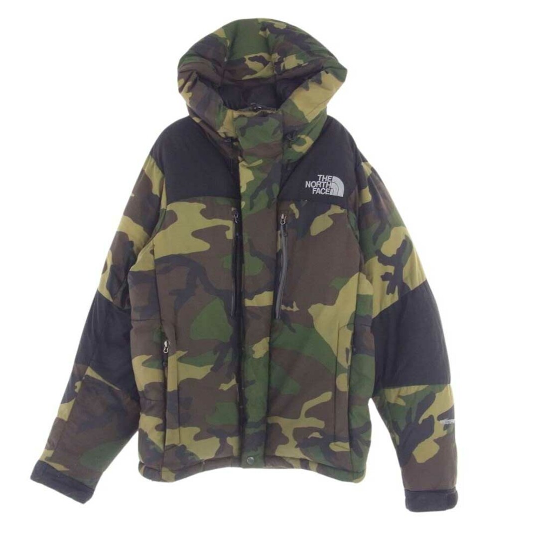 THE NORTH FACE(ザノースフェイス)のTHE NORTH FACE ノースフェイス ダウンジャケット ND91515 国内正規品 Novelty Baltro Light Jacket バルトロ ライト ジャケット カモフラ 迷彩 ダウンジャケット  カーキ系 M【中古】 メンズのジャケット/アウター(その他)の商品写真