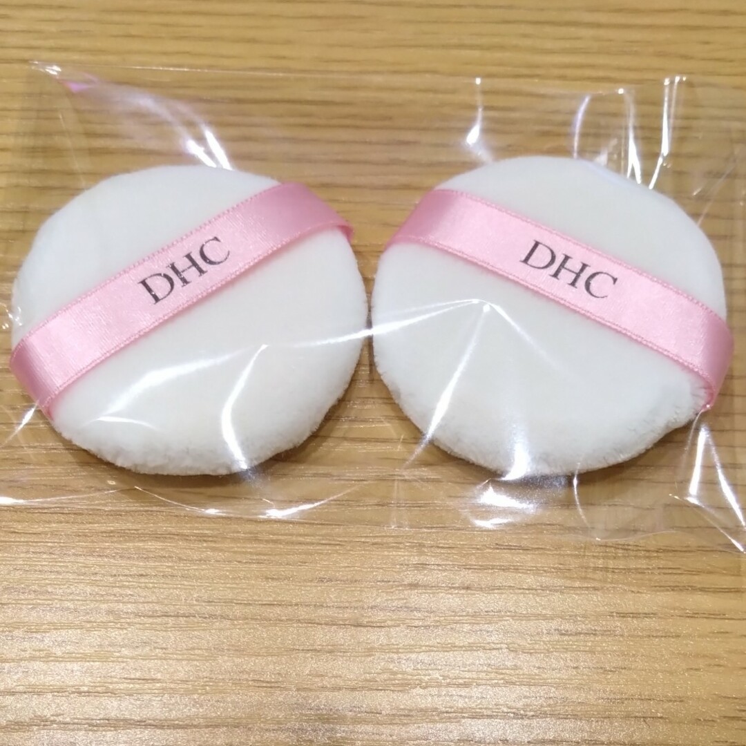 DHC(ディーエイチシー)のDHC パフ 2枚 コスメ/美容のメイク道具/ケアグッズ(パフ・スポンジ)の商品写真
