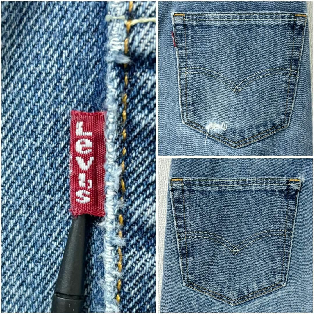 Levi's(リーバイス)のリーバイス550 Levis W34 ブルーデニム 青 バギーパンツ 7924 その他のその他(その他)の商品写真