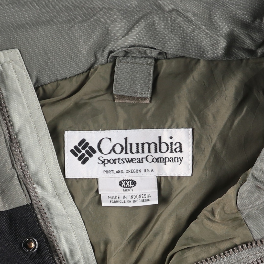 Columbia(コロンビア)の古着 90~00年代 コロンビア Columbia マウンテンパーカー シェルジャケット メンズXXL /eaa423130 メンズのジャケット/アウター(マウンテンパーカー)の商品写真