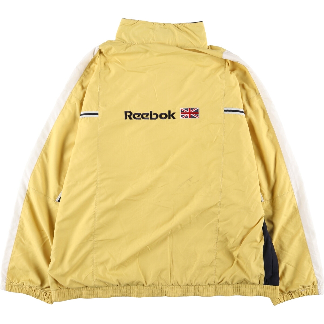 Reebok(リーボック)の古着 90年代 リーボック Reebok ATHLETIC ウインドブレーカー メンズL ヴィンテージ /eaa423465 メンズのジャケット/アウター(ナイロンジャケット)の商品写真