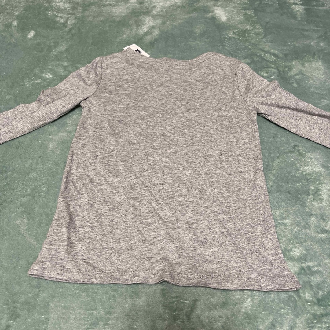 GAP Kids(ギャップキッズ)のグレー　ロンT GAP キッズ/ベビー/マタニティのキッズ服女の子用(90cm~)(Tシャツ/カットソー)の商品写真