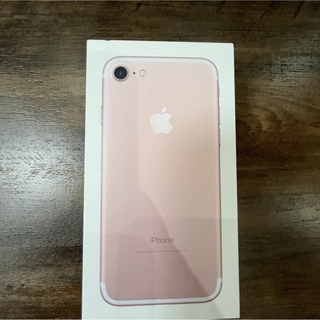 アップル(Apple)の【美品箱付き】iPhone 7 Rose Gold 32 GB Softbank(スマートフォン本体)