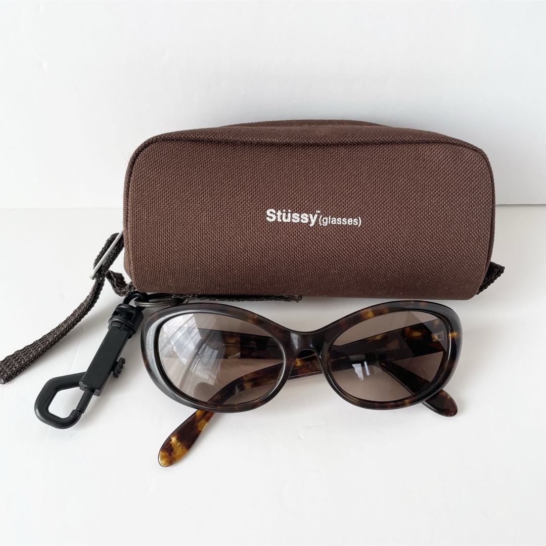 STUSSY(ステューシー)のOLD Stussy Eyegear cindy サングラス 90s ケース付き メンズのファッション小物(サングラス/メガネ)の商品写真