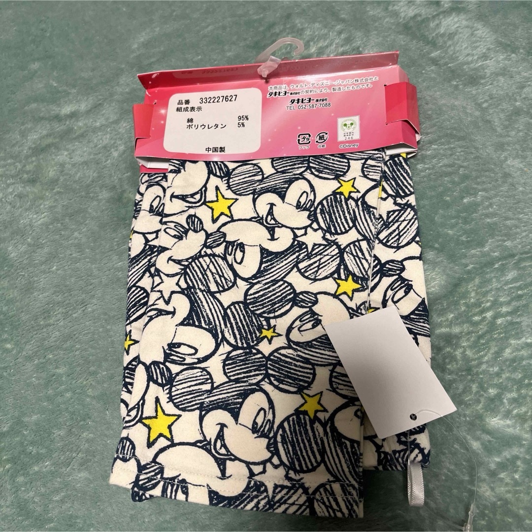 Disney(ディズニー)のミッキー レギンス　140 キッズ/ベビー/マタニティのキッズ服女の子用(90cm~)(パンツ/スパッツ)の商品写真