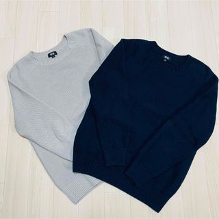 ユニクロ(UNIQLO)の17ユニクロ  ニット ワッフル セット売り(ニット/セーター)