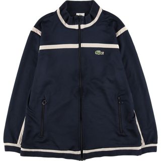 ラコステ(LACOSTE)の古着 90年代 ラコステ LACOSTE SPORT フランス企画 ジャージ トラックジャケット フランス製 メンズXL ヴィンテージ /eaa423026(その他)