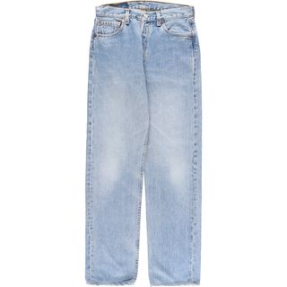 リーバイス(Levi's)の古着 90年代 リーバイス Levi's リーバイス501 FOR WOMAN ストレートデニムパンツ USA製 レディースL(w29) ヴィンテージ /eaa422198(デニム/ジーンズ)