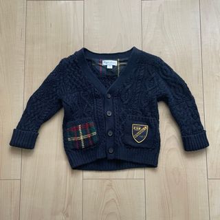 ラルフローレン(Ralph Lauren)のラルフローレン　カーディガン　ベビー服 子供服 ネイビー　キッズ(カーディガン/ボレロ)