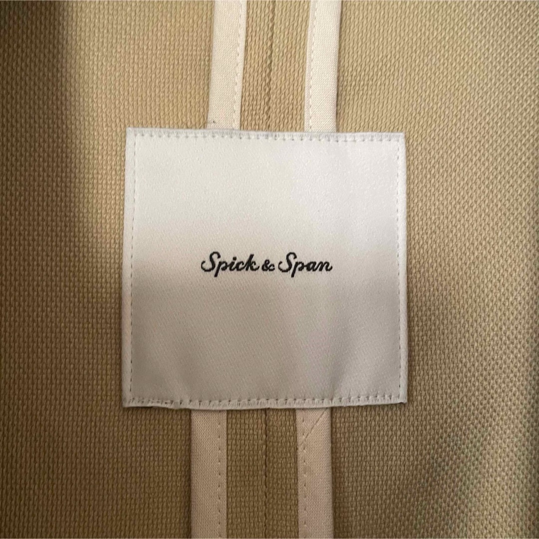 Spick & Span(スピックアンドスパン)の【Spick and Span】ビックカラーガウンコート 36サイズ レディースのジャケット/アウター(スプリングコート)の商品写真