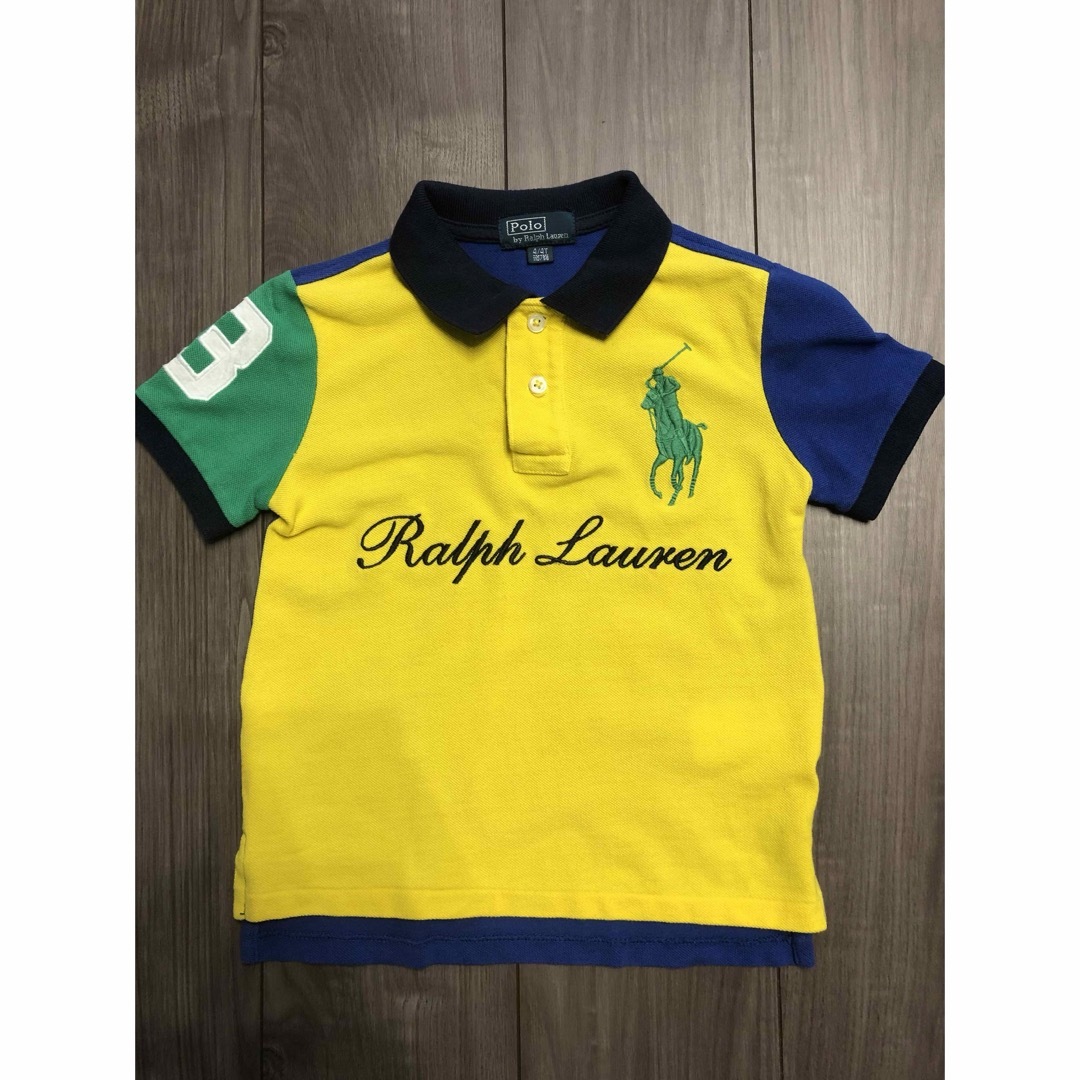 POLO RALPH LAUREN(ポロラルフローレン)のラルフローレン 【110】半袖ポロシャツ キッズ/ベビー/マタニティのキッズ服男の子用(90cm~)(Tシャツ/カットソー)の商品写真