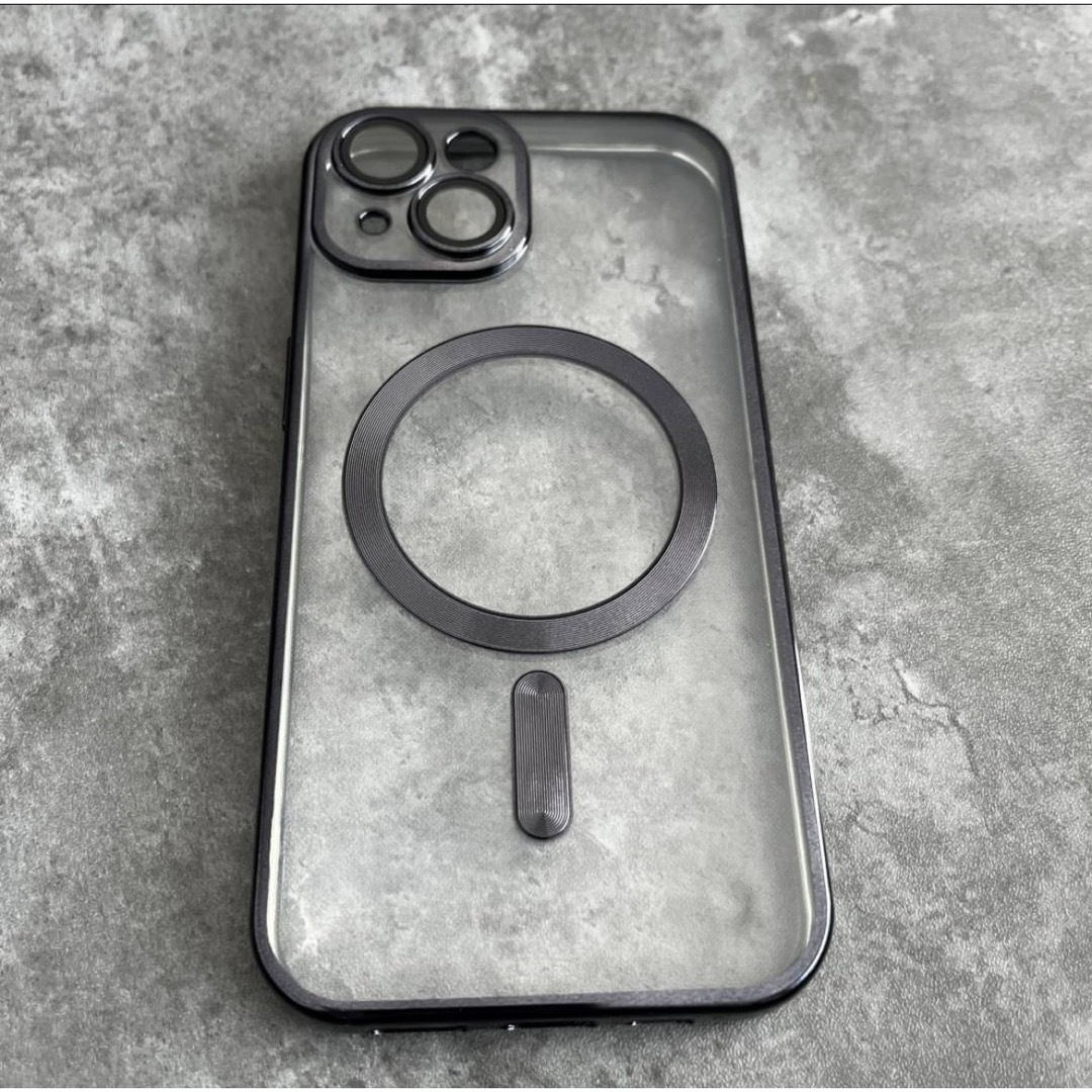 iPhone15Pro　ブラック　ケース　マグセーフ　MagSafe 対応　 スマホ/家電/カメラのスマホアクセサリー(iPhoneケース)の商品写真