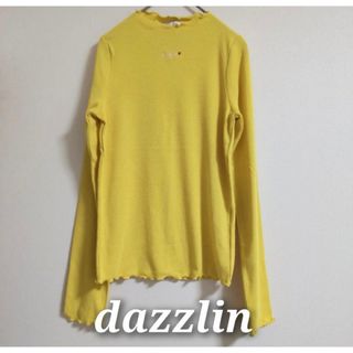 dazzlin ダズリン メロウフリル リブカットソー(カットソー(長袖/七分))