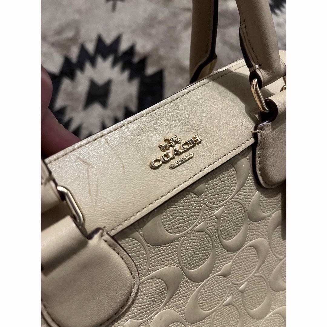 COACH(コーチ)のCOACH ベージュ バック レディースのバッグ(ハンドバッグ)の商品写真