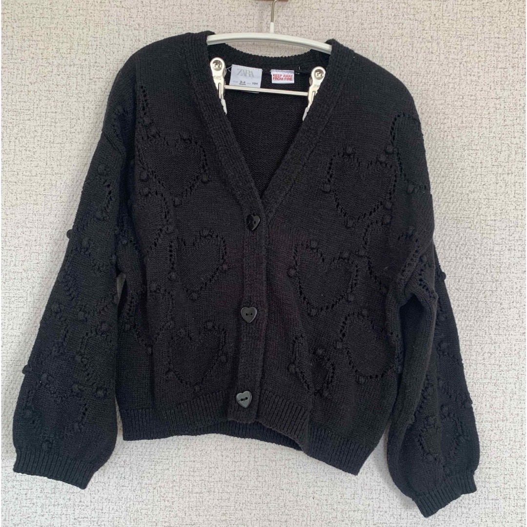 ZARA(ザラ)のカーディガン　ZARA キッズ/ベビー/マタニティのキッズ服女の子用(90cm~)(カーディガン)の商品写真