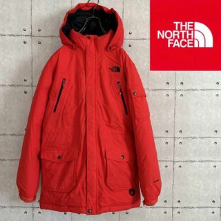 ザノースフェイス(THE NORTH FACE)の【高性能】ノースフェイス　ダウンジャケット　DRYVENT 　レッド　150(ジャケット/上着)