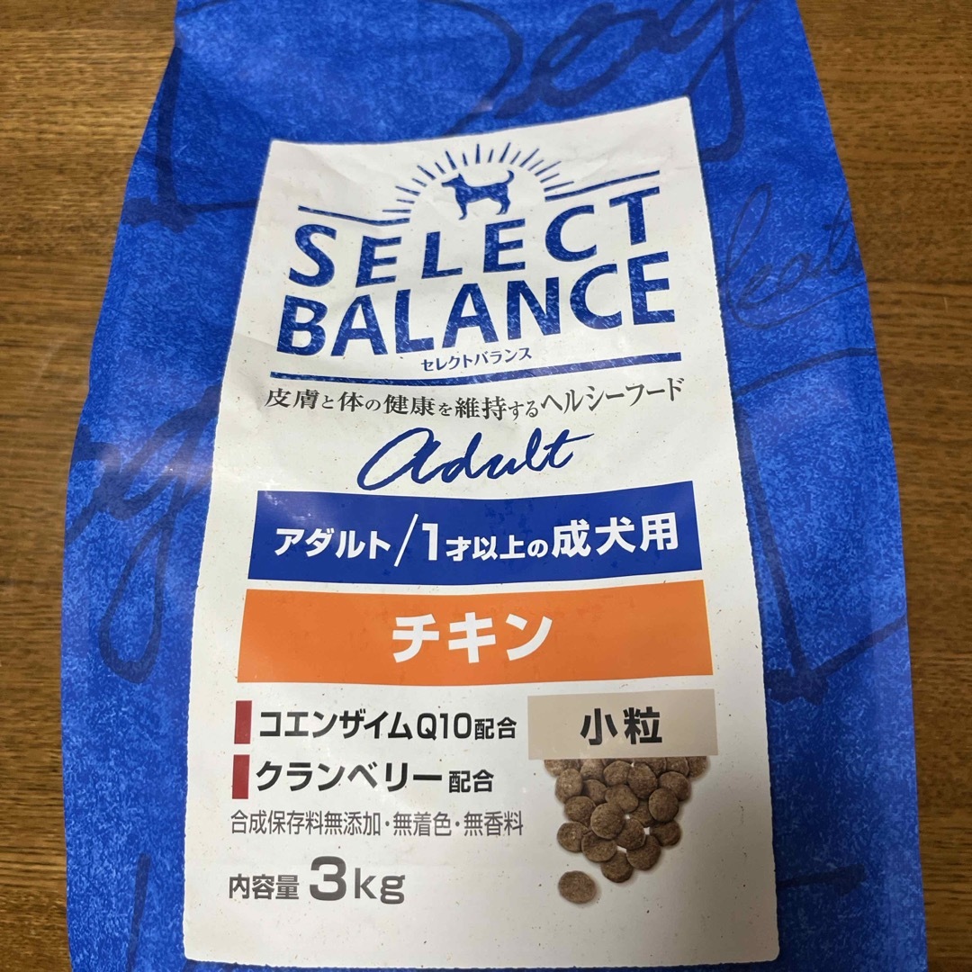 SELECT(セレクト)のセレクトバランス　アダルト/1才以上の成犬用　チキン3kg その他のペット用品(ペットフード)の商品写真