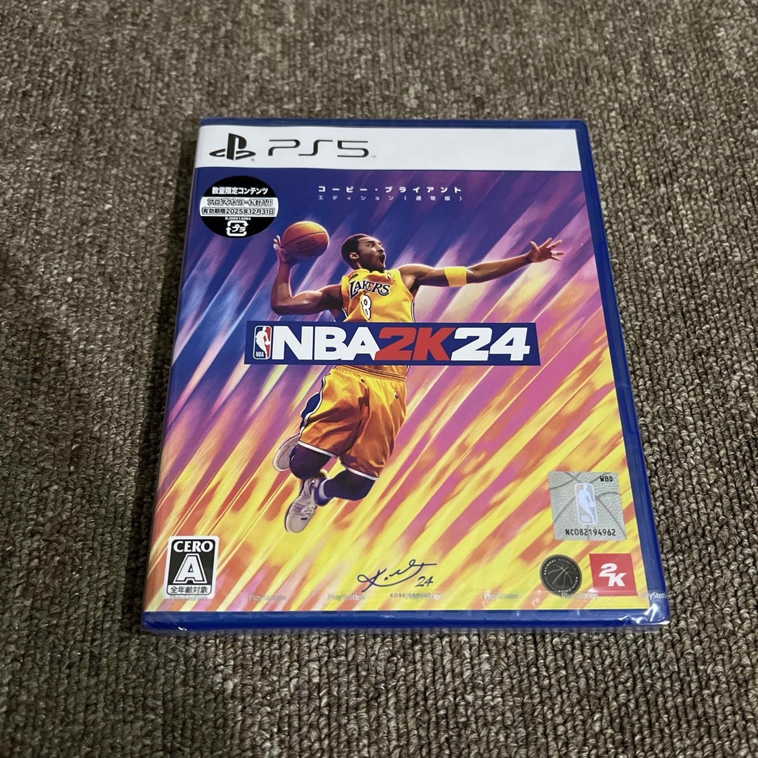 NBA 2K24 コービー・ブライアント エディション エンタメ/ホビーのゲームソフト/ゲーム機本体(家庭用ゲームソフト)の商品写真