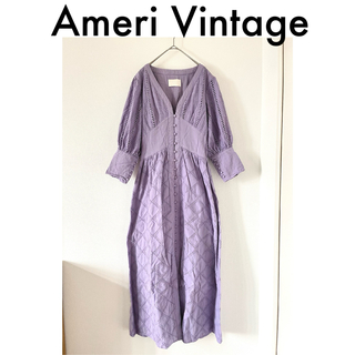 Ameri VINTAGE - AMERIVINTAGE UND GYPSUM ART DRESS カーキの通販 by