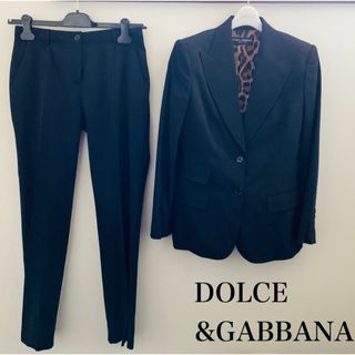 ドルチェ&ガッバーナ(DOLCE&GABBANA) スーツ(レディース)（ブラック