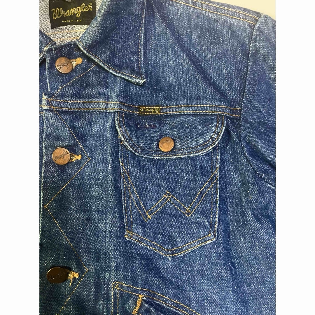 Wrangler(ラングラー)の1970s  Wrangler  Denim Jacket  Size 34 メンズのジャケット/アウター(Gジャン/デニムジャケット)の商品写真