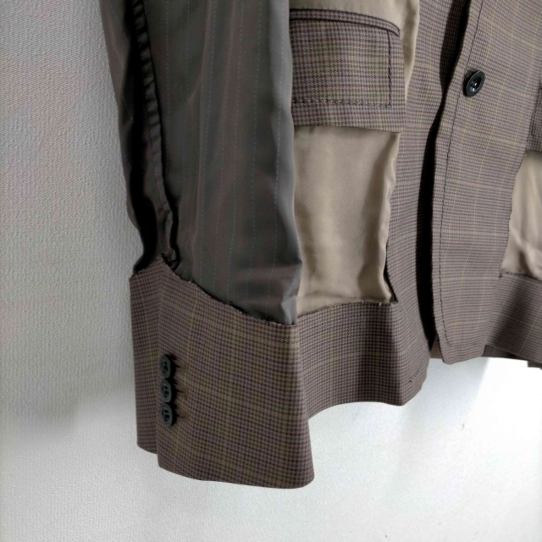 sacai(サカイ)のSacai(サカイ) 20SS グレンチェックドッキングジャケット メンズ メンズのジャケット/アウター(テーラードジャケット)の商品写真