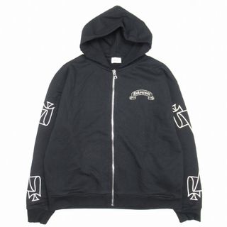 アザー(other)の美品 アスクユアセルフ BANNED ZIP HOODIE フーディースウェット(パーカー)